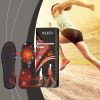 Houkea Insole Care Soft And Comfortable Elastic Insole Outdoor Sports Running Non-Slip Wear Breathable