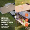 Car Side Awning, Large 4.6'x6.6' Shade Coverage Vehicle Awning, PU3000mm UV50+ Retractable Car Awning with Waterproof Storage Bag, Suitable for Truck