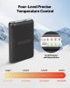 Heated Socks, 5000mAh Battery Powered, Rechargeable Heating Socks with 4 Heating Levels, Electric Heated Sock with APP Control for Men Women