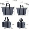 Heavy-Duty Cooling Tote Bag ��� 5.28 Gallon Capacity for Beach, Camping & Grocery Hauling