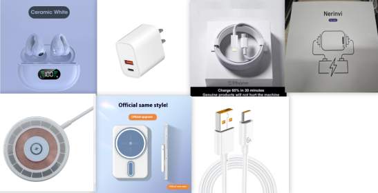 Power Bank Magsafe Magnetic Wireless Charger 5000 MA (Option: White set-5000 MA)