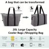 Heavy-Duty Cooling Tote Bag ��� 5.28 Gallon Capacity for Beach, Camping & Grocery Hauling